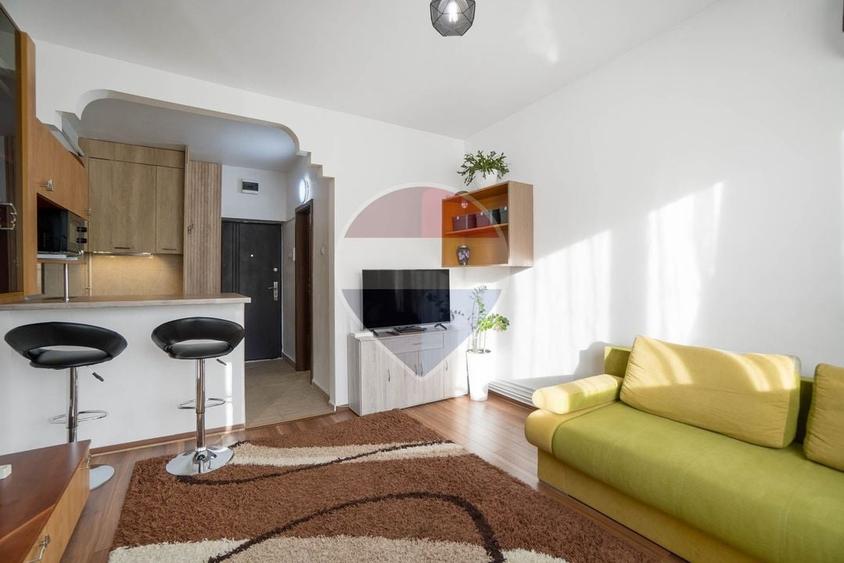 Apartament cu 2 camere nedecomandat, mobilat în Noua