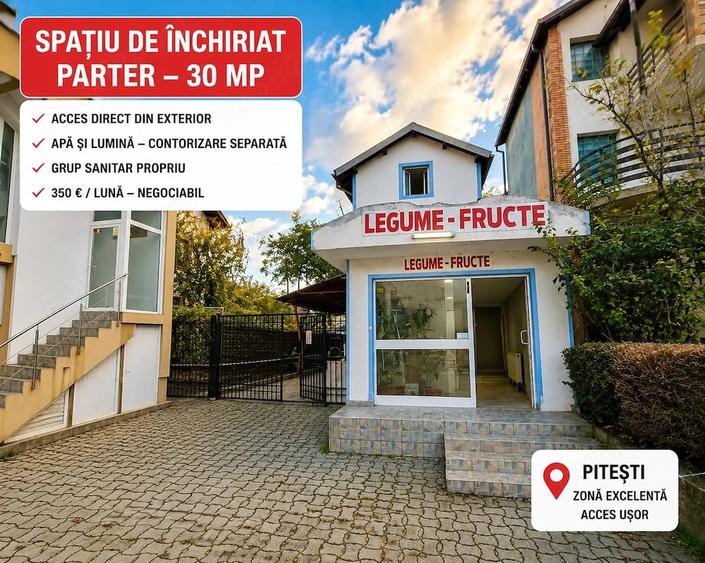 Spațiu comercial, de 30 mp, în Central