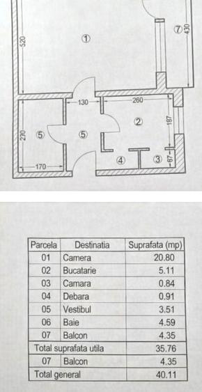 Vanzare Garsoniera Vitan Mall-Dristor 40 mp - 5