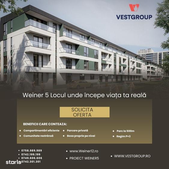 Apartament 1 camera Proiect Weiner 5 Militari Vest Group - 2