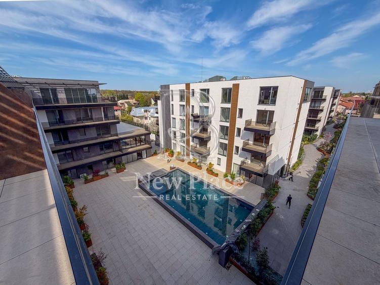 Apartament cu 2 camere decomandat, mobilat în Pipera