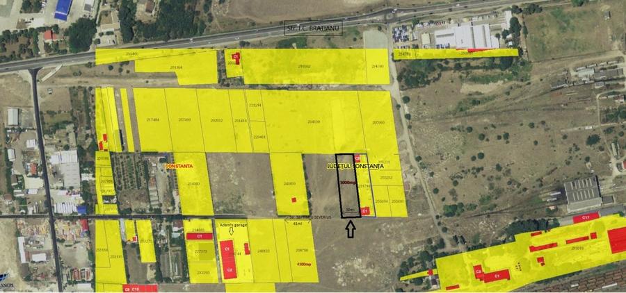Teren Construcții intravilan de 3000 mp, în Palas