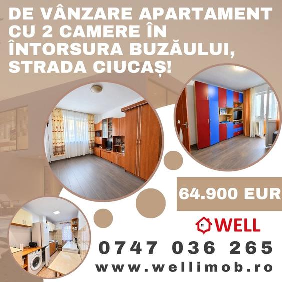Apartament cu 2 camere în Central