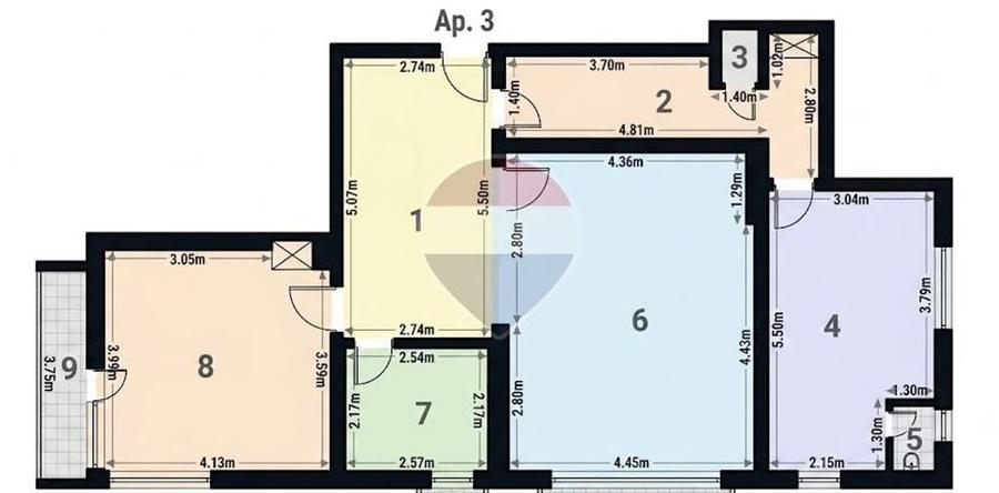 Apartament in centrul Brasovului de inchiriat. - 10