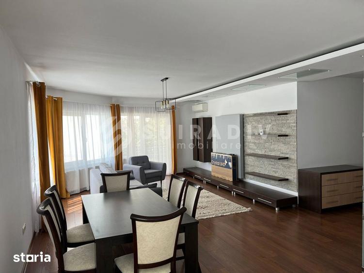 Apartament cu 4 camere semidecomandat, mobilat în Grigorescu