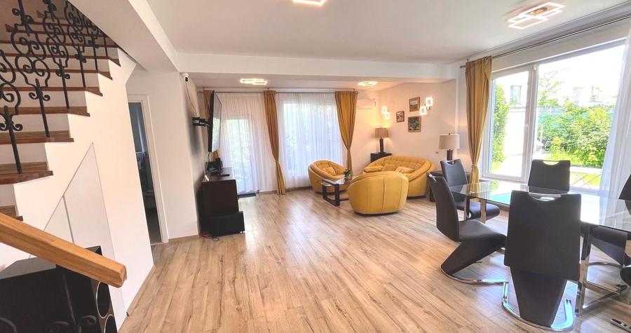 Casă individuală cu 4 camere cu Teren 200 Mp în Tunari