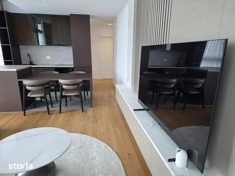 Apartament cu 3 camere semidecomandat, mobilat în Floreasca