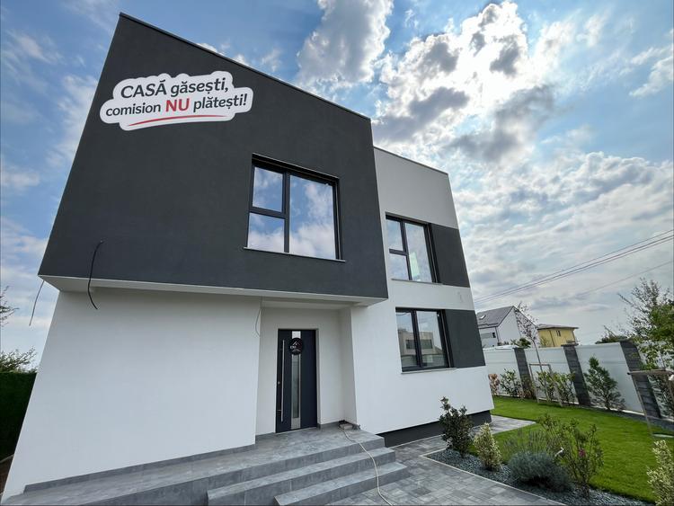Casă individuală cu 4 camere cu Teren 500 Mp în Balotești
