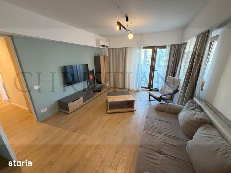 Apartament cu 2 camere semidecomandat, mobilat în Obor