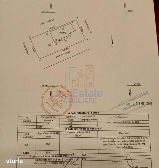 Casă cu 4 camere cu Teren 500 Mp în Rediu