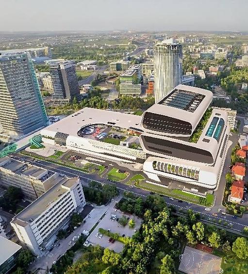 Birou, de 500 mp, în Barbu Văcărescu