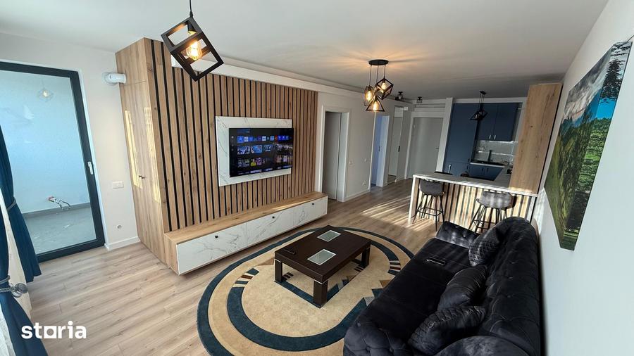 Apartament cu 2 camere semidecomandat în Central