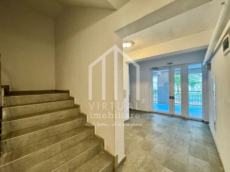Apartament cu 2 camere semidecomandat, mobilat în Central
