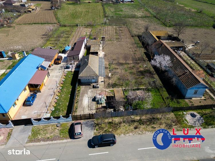 Casă cu 3 camere cu Teren 1461 Mp în Ceamurlia de Jos