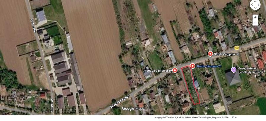 Teren intravilan de vanzare 700 mp Piscu, Ciolpani, Ilfov 35 km de Bucuresti - 3