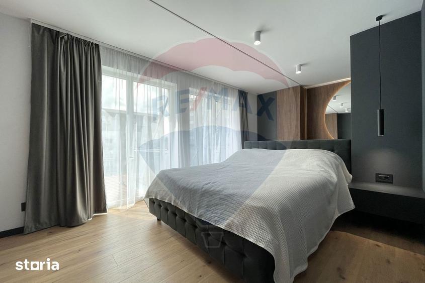 Apartament cu 3 camere, mobilat în Dâmbul Rotund