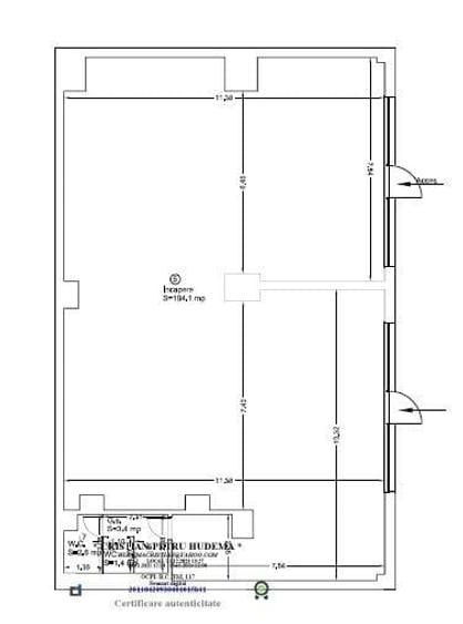 Spațiu comercial, de 201.5 mp, în Complex Studențesc