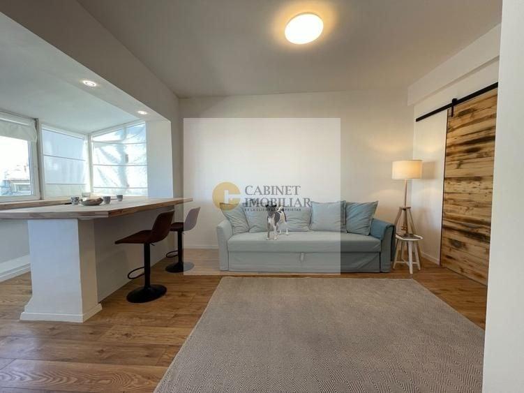 Apartament cu 2 camere nedecomandat, mobilat în Cișmigiu