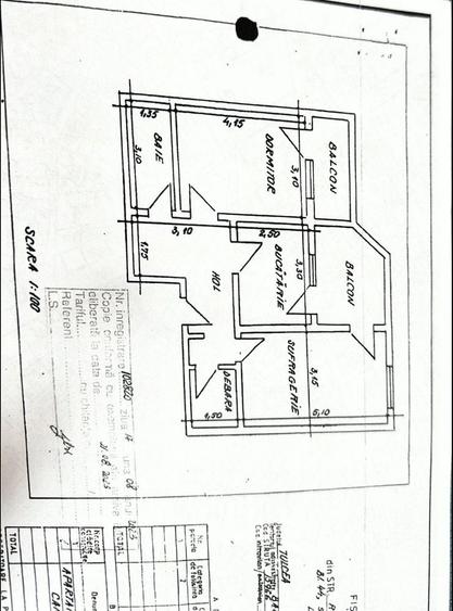 Apartament cu 2 camere în Ultracentral