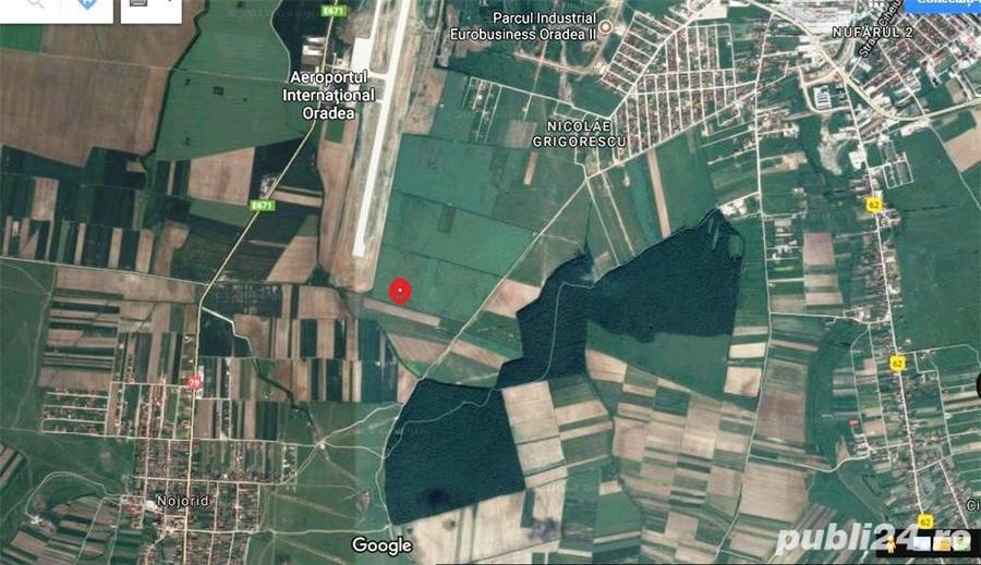 Teren de 5000 mp, în Aeroport