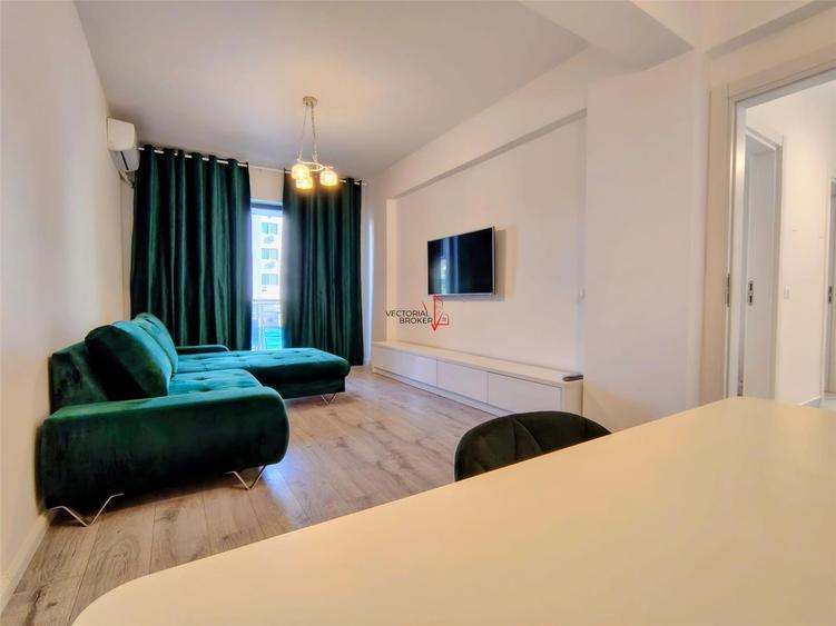 Apartament cu 2 camere decomandat, mobilat în Theodor Pallady