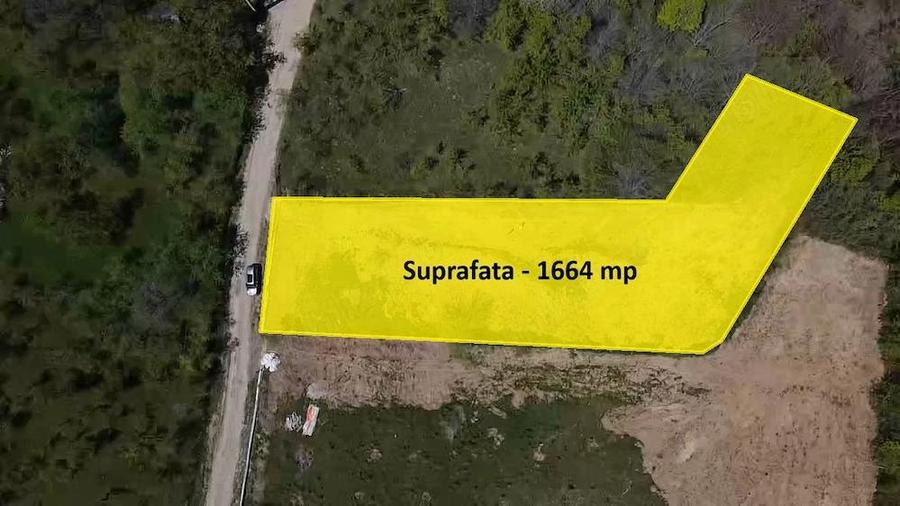 Teren de 1664 mp, în Berevoești