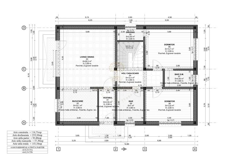 Casa individuala P+M 5 camere constr 2026 Dascalu /Ilfov - 7