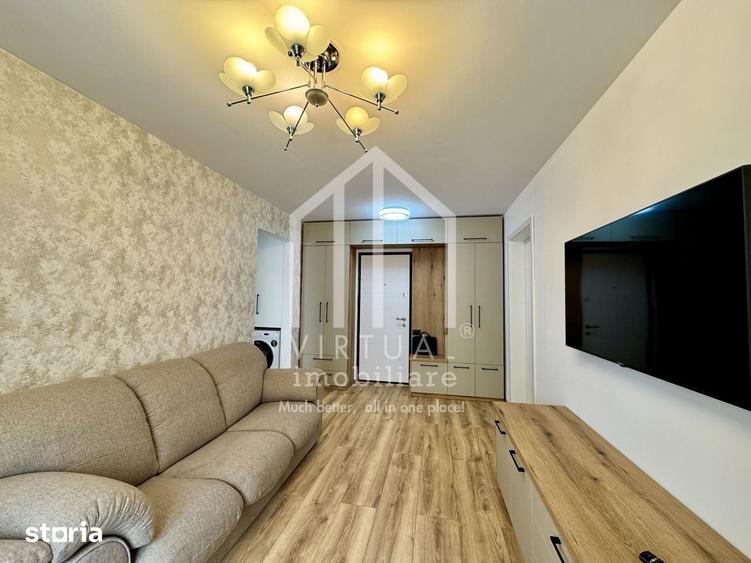 Apartament cu 2 camere, mobilat în Valea Aurie