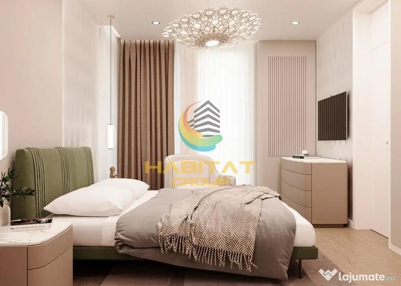 Apartament cu 3 camere semidecomandat în Central