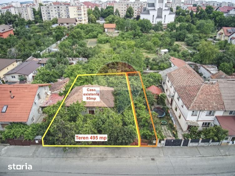 Casă cu 2 camere cu Teren 495 Mp în Girocului