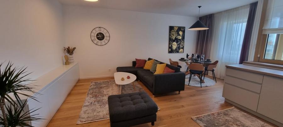 Apartament cu 2 camere decomandat, mobilat în Herăstrău — fotografia 3