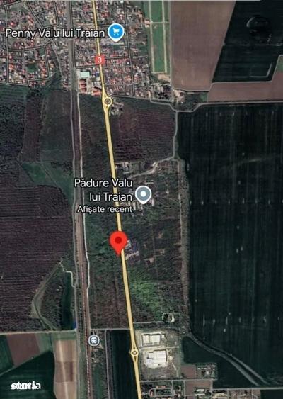 Teren de 8500 mp, în Valu lui Traian