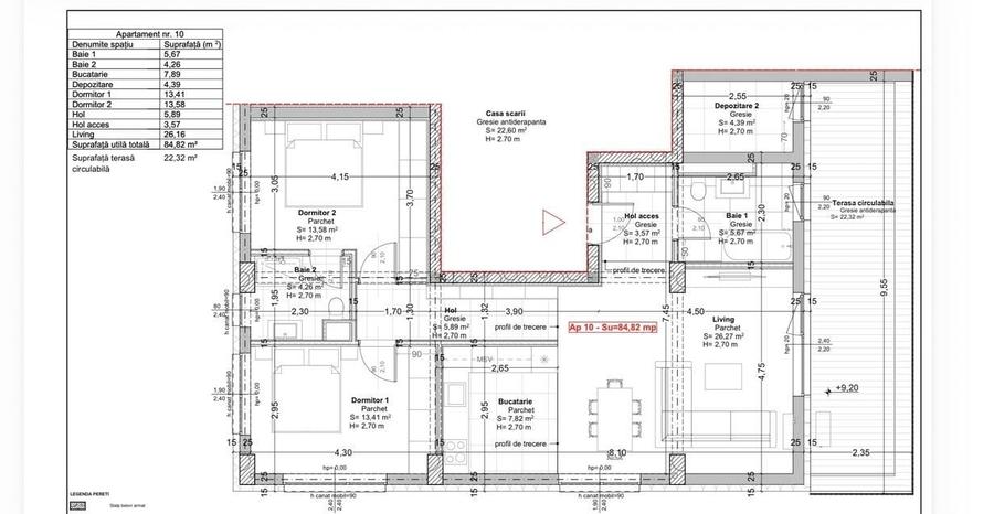 Soarelui – Braytim | Proiect Nou | Lift | Apartamente & S.A.D.-uri - 11