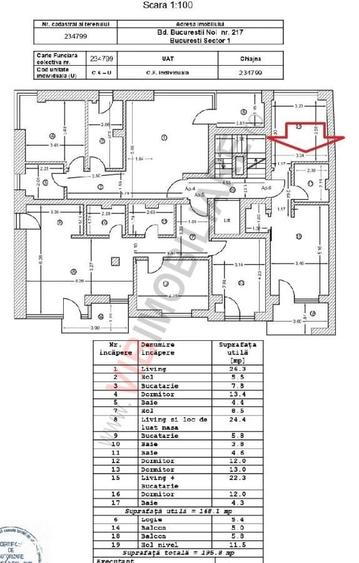 Bucurestii Noi 2 camere 50m2 bloc 2026 langa metrou Straulesti - 9