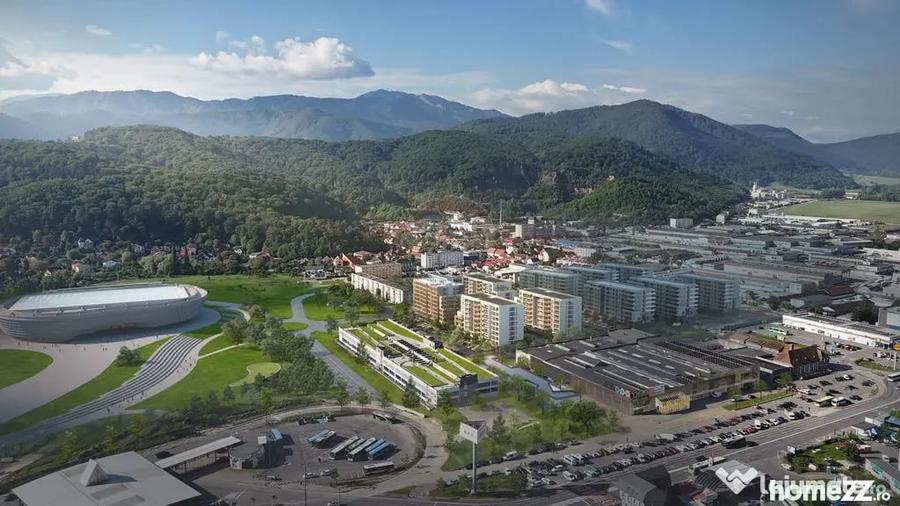 Apartament cu 3 camere semidecomandat în Noua