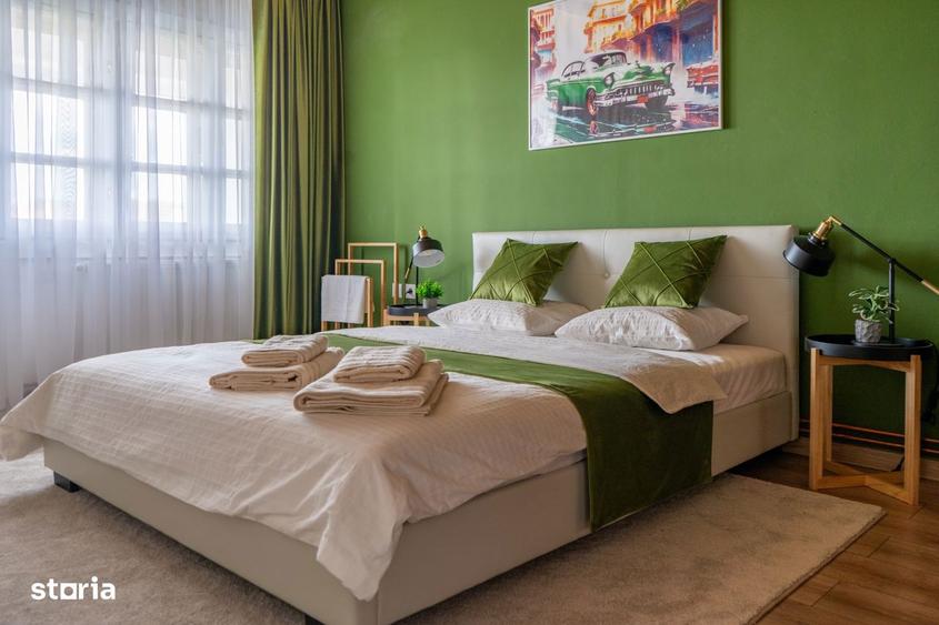 Apartament cu 4 camere, mobilat în Girocului