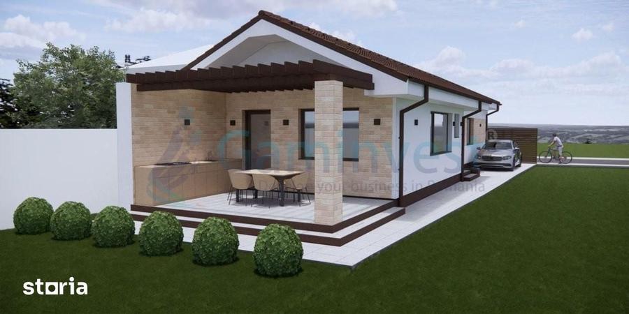 Casă cu 3 camere cu Teren 296 Mp în Tokai
