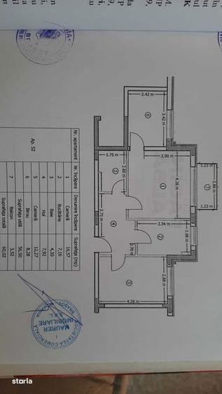 Apartament cu 3 camere în Avantgarden