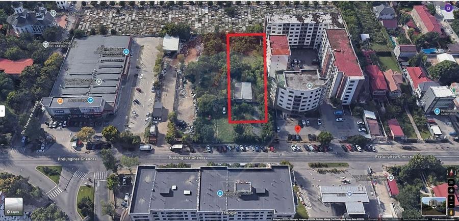 Teren Construcții intravilan de 1773 mp, în Prelungirea Ghencea