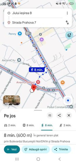 Garsonieră decomandată, mobilată în Jiului
