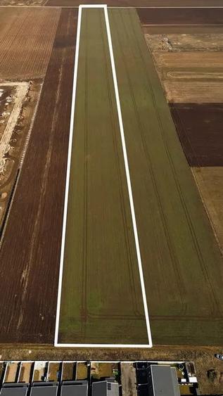 Teren de 38500 mp, în Tărlungeni