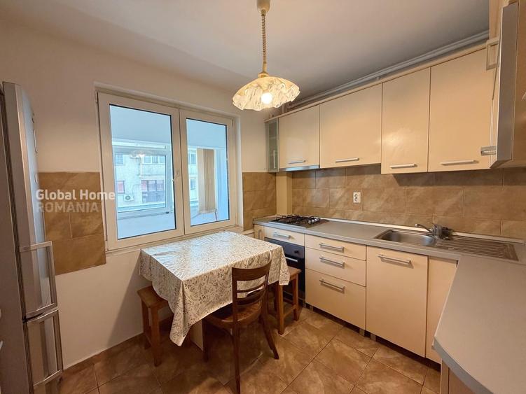 Apartament cu 3 camere decomandat, mobilat în Universitate