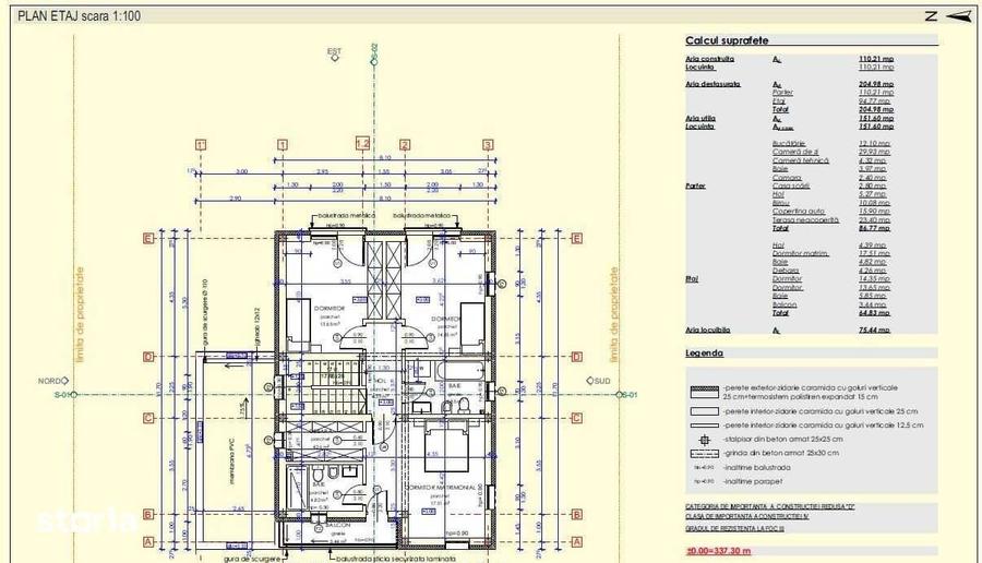 Casă cu 5 camere cu Teren 737 Mp în Borhanci