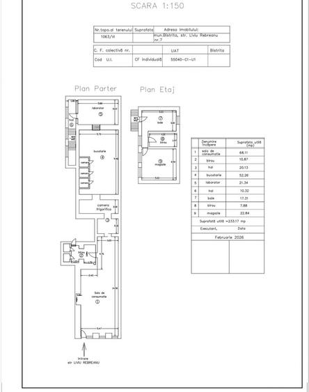 Spațiu comercial, de 233 mp, în Ultracentral