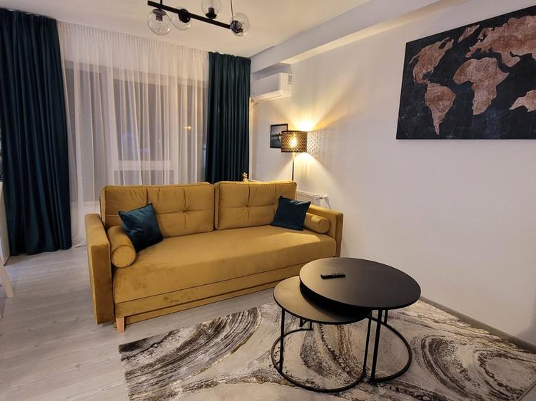 Apartament cu 2 camere semidecomandat, mobilat în Otopeni