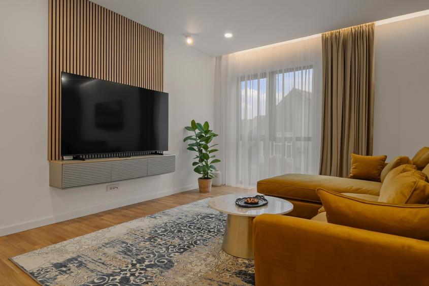 Apartament cu 3 camere decomandat, mobilat în Pipera