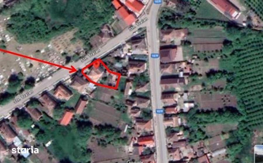 Casă cu 2 camere cu Teren 521 Mp în Unirea