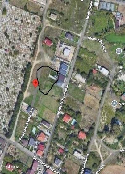 Teren de 340 mp, în Palazu Mare