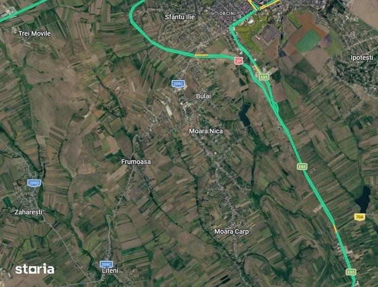 Teren de 490 mp, în Moara