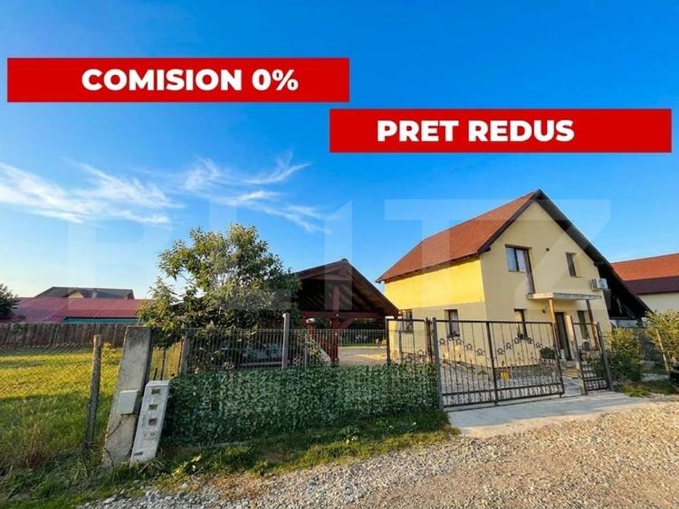 Casă individuală cu 4 camere cu Teren 500 Mp în Vulcan